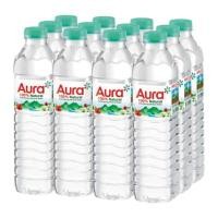 ราคา AURA น้ำแร่ธรรมชาติ ขนาด 500 มล. (แพ็ค 12 ขวด) (0081740)