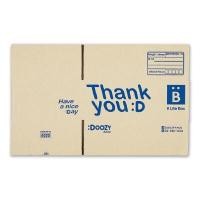 ราคา DOOZY PACK กล่องไปรษณีย์ Lite NO.B ขนาด 17x25x9 ซม. (แพ็ค10) (5097693)