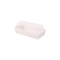 ราคา GOOD BOX PACK กล่องขนมทรงยาวขาว+ฝา ไซส์ S 8.5x15x6 cm 100 ชุด (YA13566)