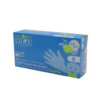 ราคา ถุงมือยางธรรมชาติไม่มีแป้งP100ฟ้า ศรีตรังโกลฟ์ Glove10S (9006142)