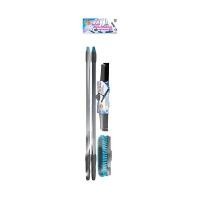 ราคา POLY-BRITE ชุดแปรงขัดพื้นและไม้รีดน้ำ ด้ามยืดหด 67-120 ซม. (YA05202)