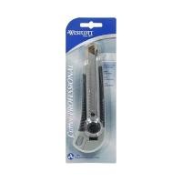 ราคา WESTCOTT มีดคัตเตอร์ Professional ขนาด 18 มม. สีเทา/ดำ (2092233)