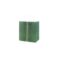 ราคา GOOD BOX PACK ถุงกระดาษขาวก้นกว้าง ไซส์ M ลายใบตอง 100 ใบ (YA14029)