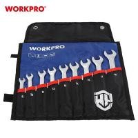 ราคา ชุดประแจแหวนข้างปากตาย, ชุดประแจแหวนคู่, ชุดประแจปากตายแหวนข้างพับได้ WORKPRO - WP202502 (YA16255)