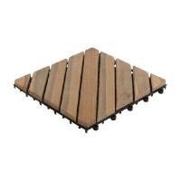 ราคา INDEX LIVING MALL ระแนงไม้เต็ง รุ่นสแน๊ป. - สีน้ำตาล ขนาด 30 x 30 ซม (YA30076)