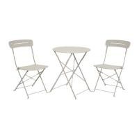 ราคา FONTE ชุดโต๊ะเก้าอี้สนาม รุ่น FT-40001 สีขาว (ชุด 3 ชิ้น) (YD19501)