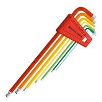 ราคา PB SWISS TOOLS ชุดประแจหกเหลี่ยมหัวบอลตัวยาวหลากสี 7ชิ้น ขนาด 1.5-6มิล รุ่น 212.LH-6RB (YA40158)