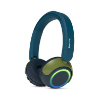 ราคา Philips หูฟังไร้สายสำหรับเด็ก Kids WIRELESS HEADPHONE ( Philips 4000 series ฟ้าเขียว Page (YC25966)