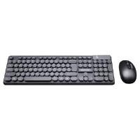 ราคา NUBWO ชุดคีย์บอร์ดและเมาส์ไร้สาย รุ่น NKM636 สีดำ (4095142)