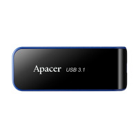 ราคา APACER แฟลชไดรฟ์ รุ่น AH356 ความจุ 64GB USB 3.1/3.2 สีดำ (4096790)