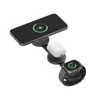 ราคา Energea AluMag Trio แท่นชาร์จไร้สายแบบพับได้ 3-In-1 Fol ENERGEA Black pcs (YC46058)