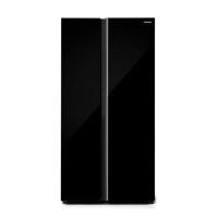 ราคา HITACHI ตู้เย็น SIDE BY SIDE รุ่น HRSN9713ESACGBKTH 23.1 คิว INVERTER สีดำกระจก (YD20415)
