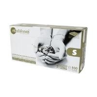 ราคา SRI TRANG ถุงมือยางไนไตรแบบหนาทางการแพทย์ไม่มีแป้ง รุ่น GLOVE16 (6mil) ขนาด S (9093103)