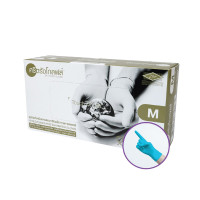 ราคา SRI TRANG ถุงมือยางไนไตรแบบหนาทางการแพทย์ไม่มีแป้ง รุ่น GLOVE16 (6mil) ขนาด M (9093104)
