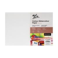 ราคา MONT MARTE กระดาษวาดเขียนสีน้ำ ขนาด A4 300 แกรม จำนวน 5 แผ่น (Cotton 100%) (K092742)