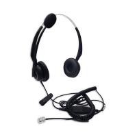 ราคา VT ชุดหูฟังมีไมค์แบบหูคู่ รุ่น VT5000 DUO RJ9 สำหรับ IP Phone NEC (Y010173)