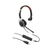 ราคา VT ชุดหูฟังมีไมค์แบบหูเดี่ยว รุ่น VTX208 MONO 2in1 USB &amp; Jack 3.5 mm. สำหรับ Smartphone &amp; Notebook (Y034018)