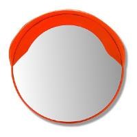 ราคา กระจกโค้ง โพลีคาร์บอเนต ขนาด 32นิ้ว ชาเก้ P20-030049 สีส้ม-เงินมีหมวกป้องกันแสงแดดสะท้อน ทนสภาพอากาศได้ดี มองได้กว้าง และ ชัดเจน (Y083330)