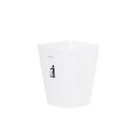 ราคา ถังขยะเหลี่ยม ไม่มีฝา DKW 11 ลิตร HH-224P (สีขาวขุ่น) (Y088707)