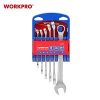 ราคา ชุดประแจแหวนข้างปากตาย, ชุดประแจปากตายคู่, ชุดประแจแหวนคู่ WORKPRO WP202501 (YA16262)