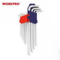 ราคา ชุดประแจแอลหกเหลี่ยม WORKPRO ชุดประแจหกเหลี่ยม (หัวบอล / หัวทอร์ค) - WP222007 (YA16992)