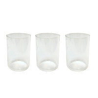 ราคา DKW ชุดแจกันแก้ว ไซส์ S WH-762-3 (แพ็ค 3 ใบ) (YA67154)