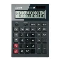 ราคา CANON เครื่องคิดเลข รุ่น AS-2222 II จอ LCD 12 หลัก สีดำ (YB59386)