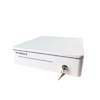 ราคา WORREX ลิ้นชักเก็บเงิน 4 แบงค์ 6 เหรียญ RJ11 รุ่น W-330R1 สีขาว (YB62769)
