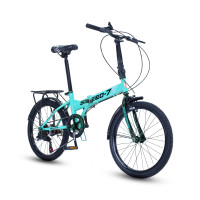 ราคา THAI SUN SPORT รถจักรยานพับล้อ รุ่น BIKE0009 สีฟ้า (YB78176)