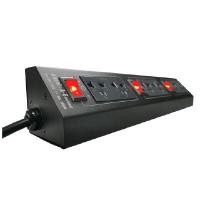 ราคา SAVE TRONICS ปลั๊กไฟป้องกันไฟกระชาก รุ่น A-6_V2 สีดำ 6 ช่อง 3 เมตร (YB99801)