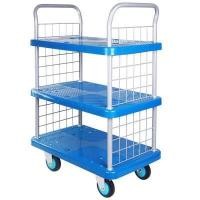 ราคา MEDILA รถเข็นของ 3 ชั้น พร้อมตะแกรง 4 ล้อ ฐานไฟเบอร์ รุ่น TROLLEY0022-300RPH (YC05400)