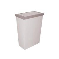 ราคา ถังขยะพลาสติก ฝาสวิง ทรงเหลี่ยมขนาดใหญ่ 20 ลิตร รุ่น CLEANING0041 ขนาด 19.5x33.4x45.9 ซม. (YC32587)