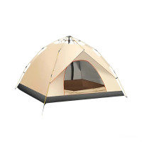 ราคา เต็นท์แคมป์ปิ้ง ประตูคู่ รุ่น CP-TENT-004-CR สีครีม (YC32618)