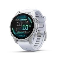 ราคา GARMIN นาฬิกา รุ่น Fenix 8 43mm AMOLED WATCH-GM-000046 สีSapphire, Carbon Gray Titanium / Black-Pebble Gray Band (YC32917)