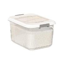 ราคา HOMEC กล่องเก็บข้าวสาร รุ่น Ivory White พลาสติก PP ขนาด 7.5/12.5/17.5/25 กก. (YC87373)