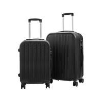 ราคา DELI กระเป๋าล้อลาก รุ่น EH1056 สีดำ ขนาด 43.5 x 26 x 57 ซม. (24 นิ้ว) วัสดุ ABS (YD08059)