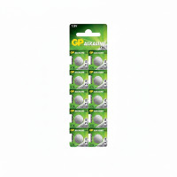 ราคา GP BATTERIES ถ่านอัลคาไลน์เม็ดกระดุม A76 แพ็ค 10 ก้อน (YD14337)