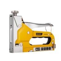 ราคา DELI แม็กยิงบอร์ด STAPLE GUN 4IN1 รุ่น DL238004 สีเหลือง (เหมาะสำหรับลูกแม็กซ์ D 10-14MM, U 10-12MM, T 10-14MM, I 10-12MM) (YD14864)