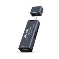 ราคา GLINK อุปกรณ์อ่านการ์ด Type-C Card Reader 3 in 1 SD Card &amp; USB รุ่น GL044 (YD19615)