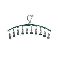 ราคา CASSA-CB0177- ไม้แขวนหนีบผ้าพร้อมตะขอล๊อค (สีเขียว) (YA32416)