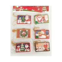 ราคา CASSA การ์ดอวยพรวันคริสต์มาส-ปีใหม่ แพ็ค 12 ชิ้น (แบบที่ 4) (YB74171)