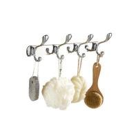 ราคา CASSA -C1M134-ราวแขวนติดผนัง สแตนเลส 4 ตะขอ เงิน (YB96514)
