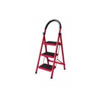 ราคา BARCO บันไดเหล็กกล้ามีราวจับ รุ่น LSHL-003-RED 3 ขั้น (YD08149)