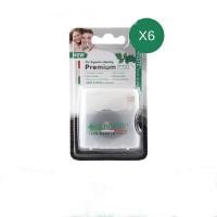 ราคา (Pack 6) Premium Refreshing Floss Italy 40 m.(Black) Dentiste (Y086994)
