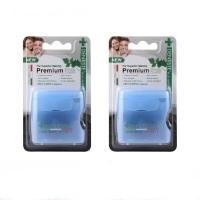 ราคา (Pack 2) Premium Refreshing Floss Italy 40 m.(Blue) Dentiste (Y087004)