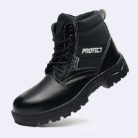 ราคา ASGUARD รองเท้าเซฟตี้ หนังPU หัวเหล็ก รุ่น ROCK สีดำ ไซส์ 44 (YB95647)