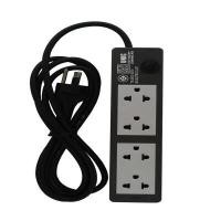 ราคา รางปลั๊กไฟ ยูนิค 4ช่อง 2 เมตร 2300W 10A C404 สีดำ-ขาว-เทา (Y089878)
