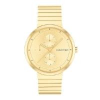 ราคา CALVIN KLEIN นาฬิกาข้อมือ รุ่น CK25100030 สีทอง สายสแตนเลส ขนาด 36 มม. (YC27653)