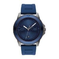 ราคา CALVIN KLEIN นาฬิกาข้อมือ รุ่น CK25200384 สายซิลิโคน สี BULE ขนาด 44 MM (YC28028)