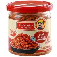 ราคา POR JAO ท้องถิ่นน้ำพริกปลาซิวแก้วโรยข้าว ขนาด 100 กรัม (YD22440)